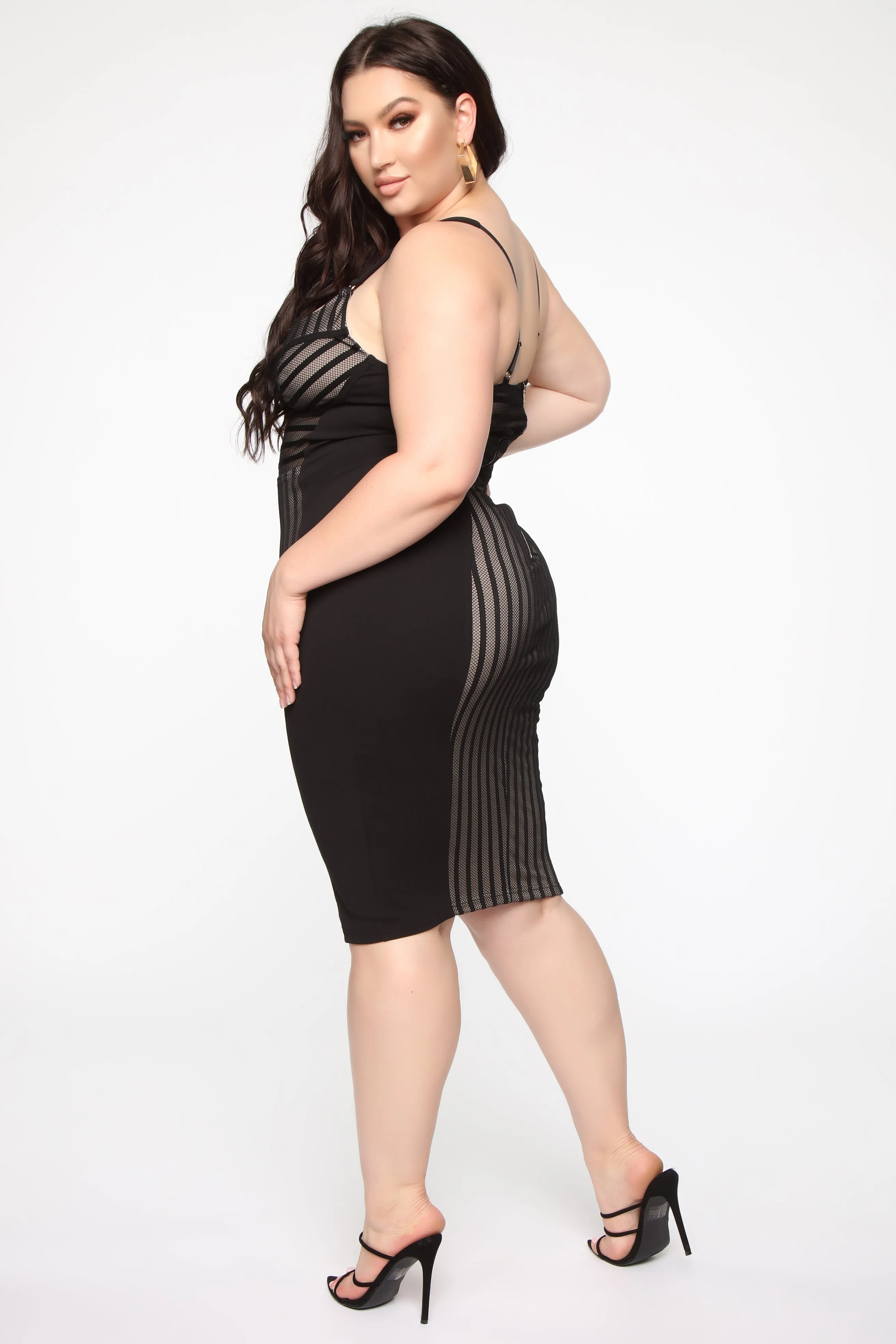 Another Memory Midi Dress - Black