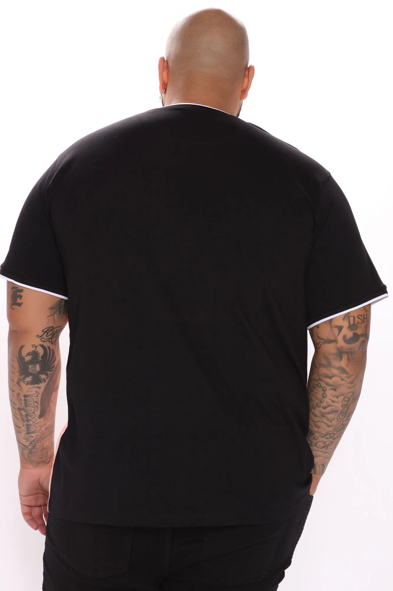 Answer The Call Short Sleeve Tee - Pink/combo