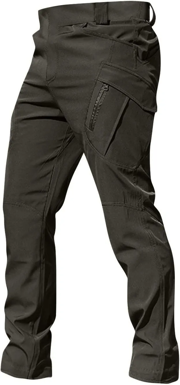 Baggy Cargo Pants Men Stretch Tactical Pants Multi Pockets Hiking Pant Carpenter Pant Waterproof Ripstop Trousers