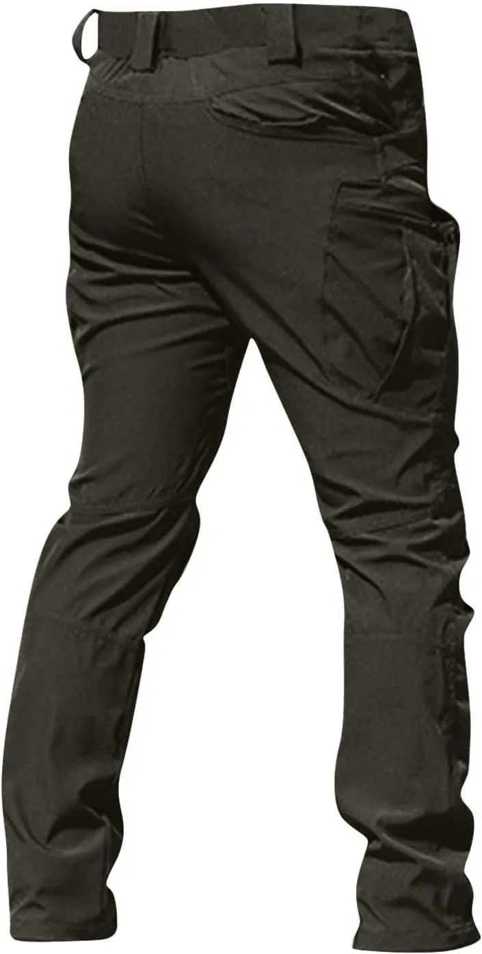 Baggy Cargo Pants Men Stretch Tactical Pants Multi Pockets Hiking Pant Carpenter Pant Waterproof Ripstop Trousers