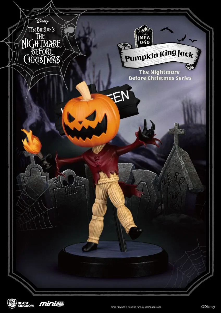 Beast Kingdom Mini Egg Attack: Disney Mundo De Jack - Rey Calabaza MEA-040