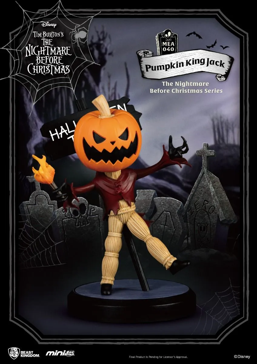 Beast Kingdom Mini Egg Attack: Disney Mundo De Jack - Rey Calabaza MEA-040
