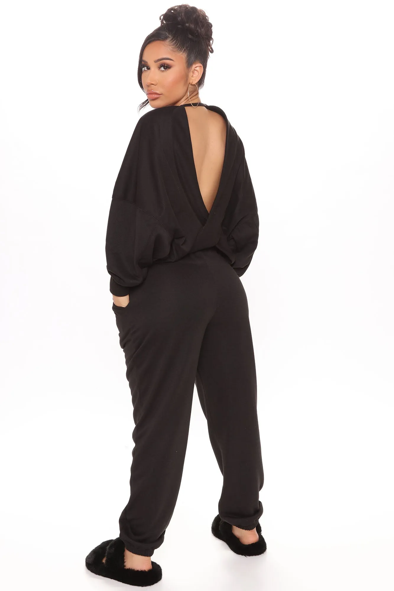 Big On Comfort Jogger Pant - Black