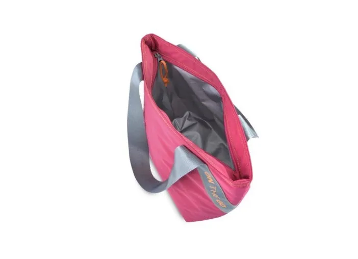 Bolsa portalimentos/Luchbag Tote on the go, en colores flúor.