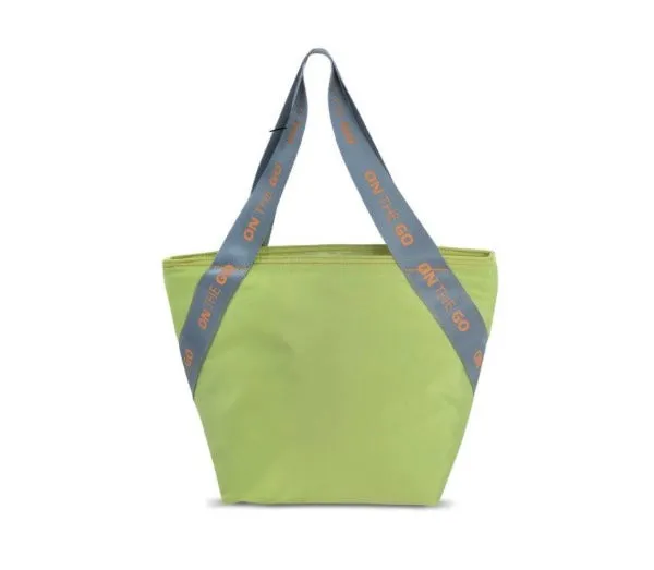 Bolsa portalimentos/Luchbag Tote on the go, en colores flúor.