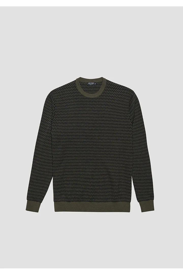 CAMISOLA KNITTED SWEATER ARMY ANTONY MORATO