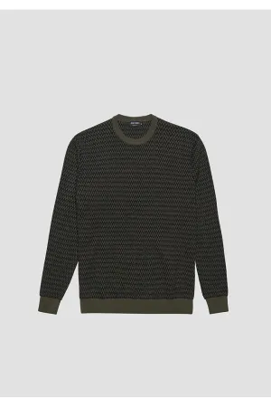 CAMISOLA KNITTED SWEATER ARMY ANTONY MORATO
