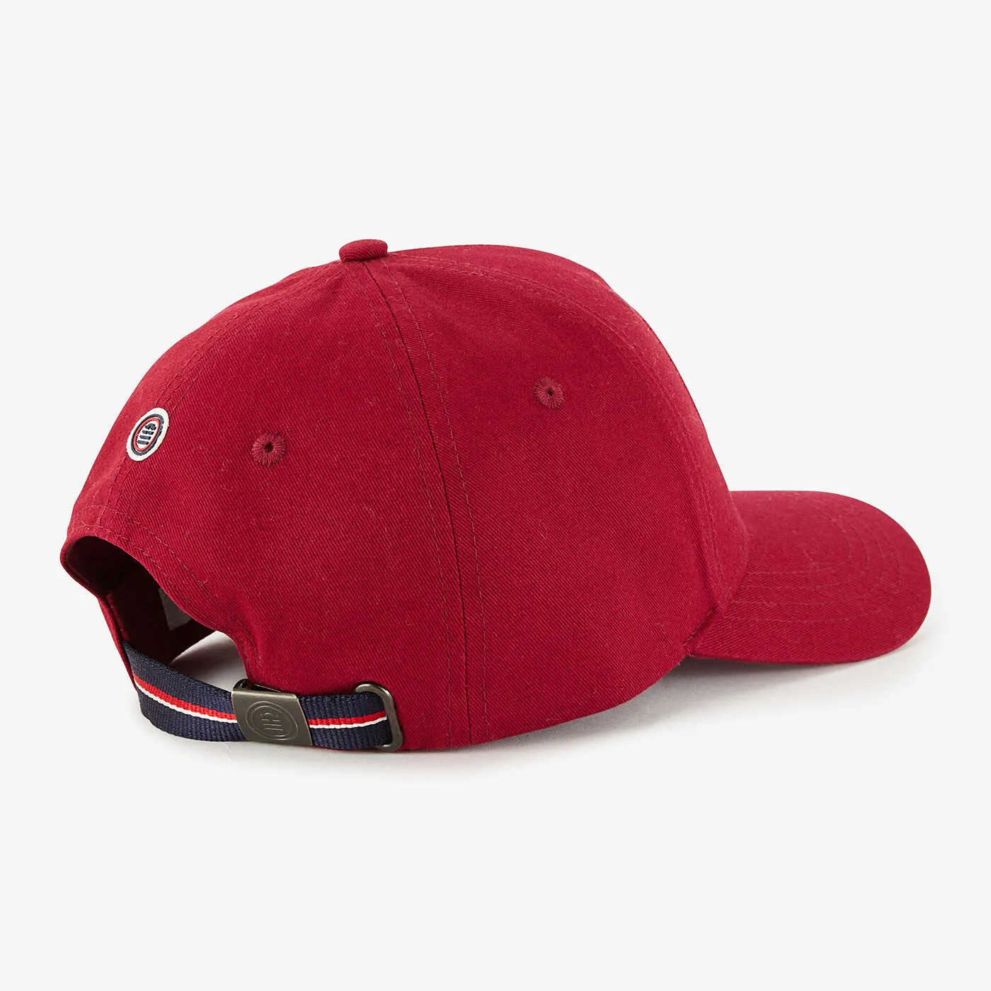 Casquette rouge bordeaux en coton