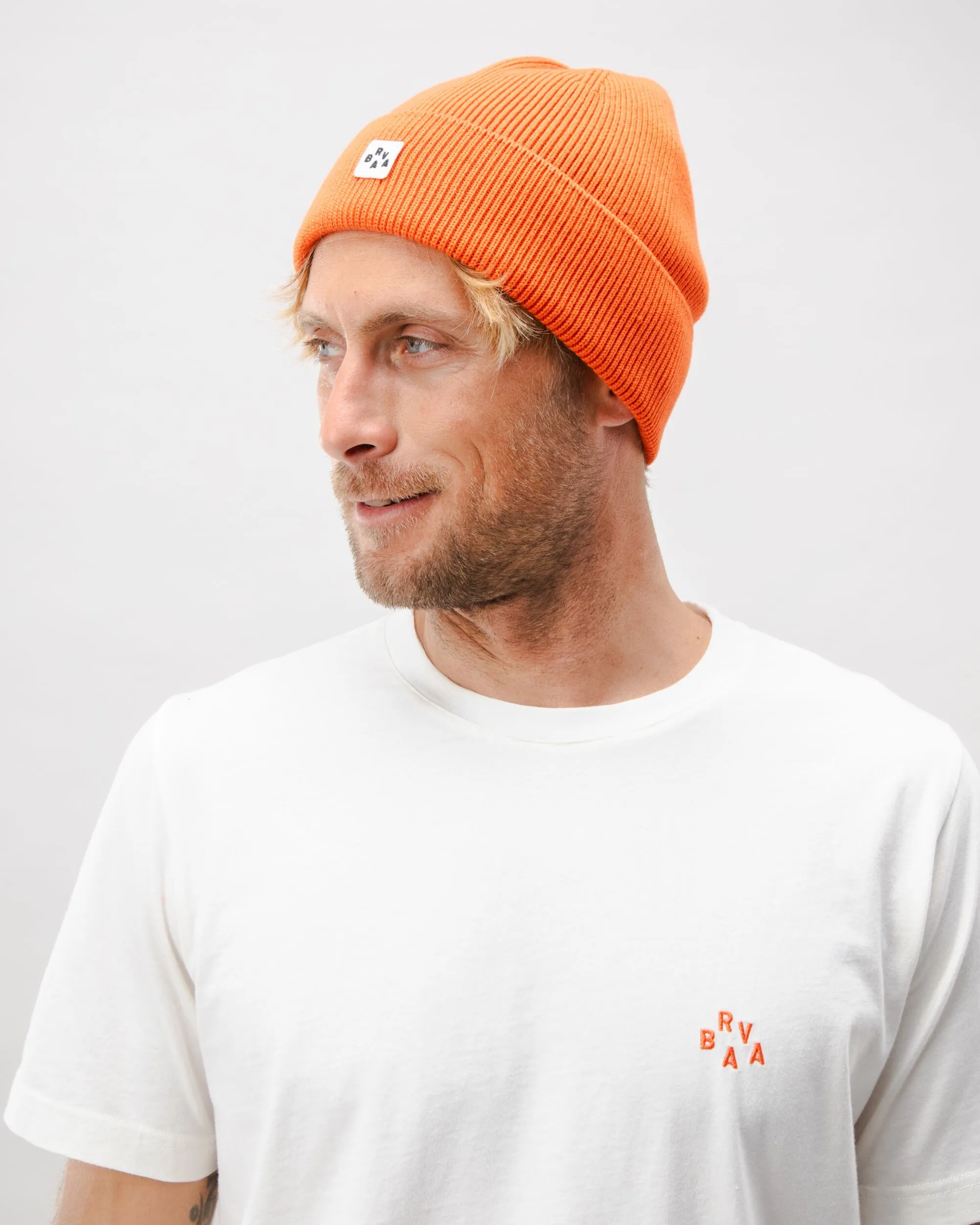 Cotton Beanie Red Clay