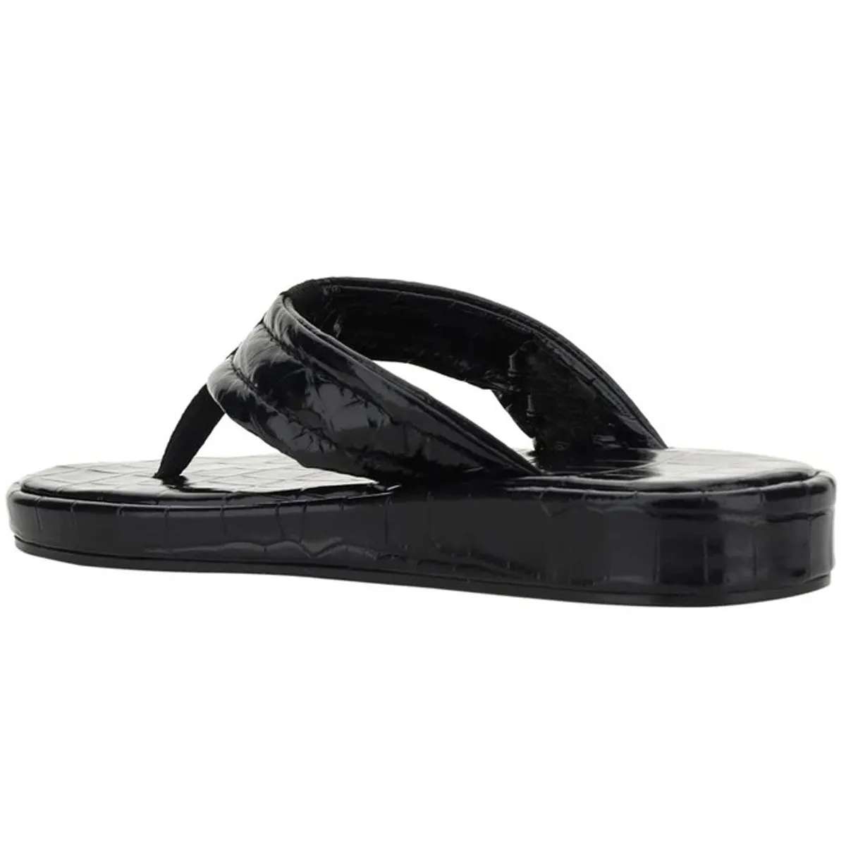 Croco Branded Flip Flop