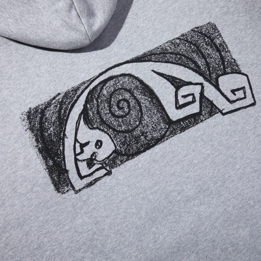 Dave Hoodie Yoga Trippin' Heather Grey
