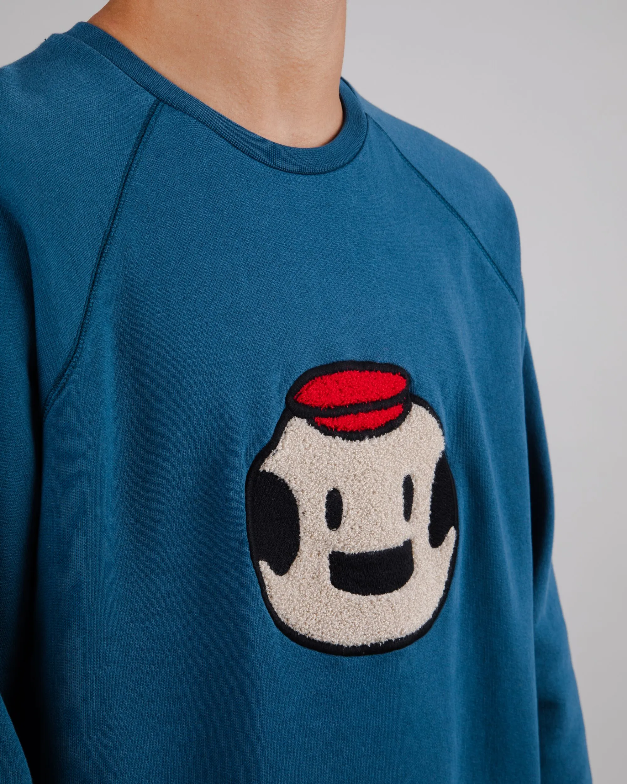 Dickie Logo Sweatshirt Blue