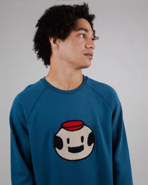 Dickie Logo Sweatshirt Blue