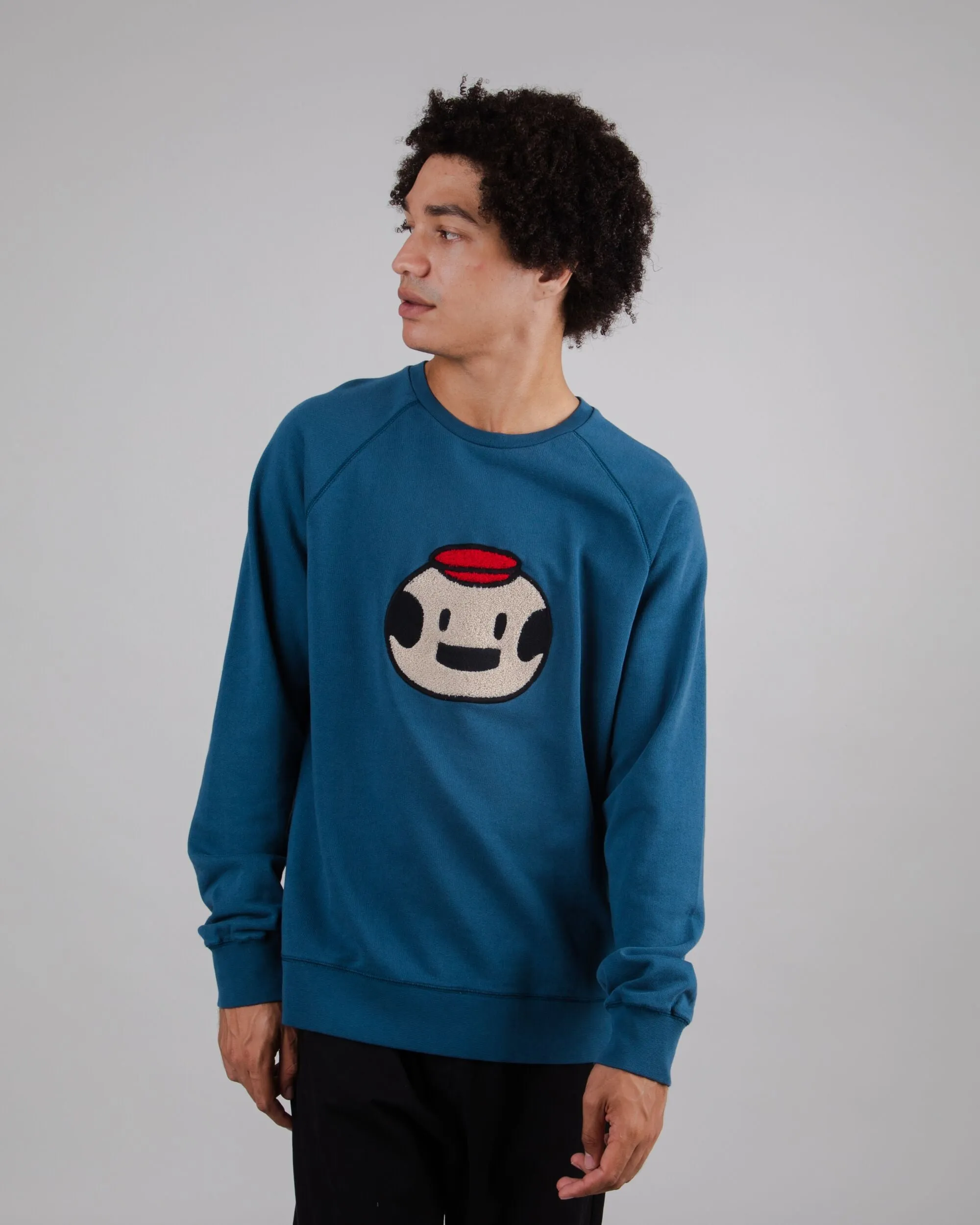 Dickie Logo Sweatshirt Blue