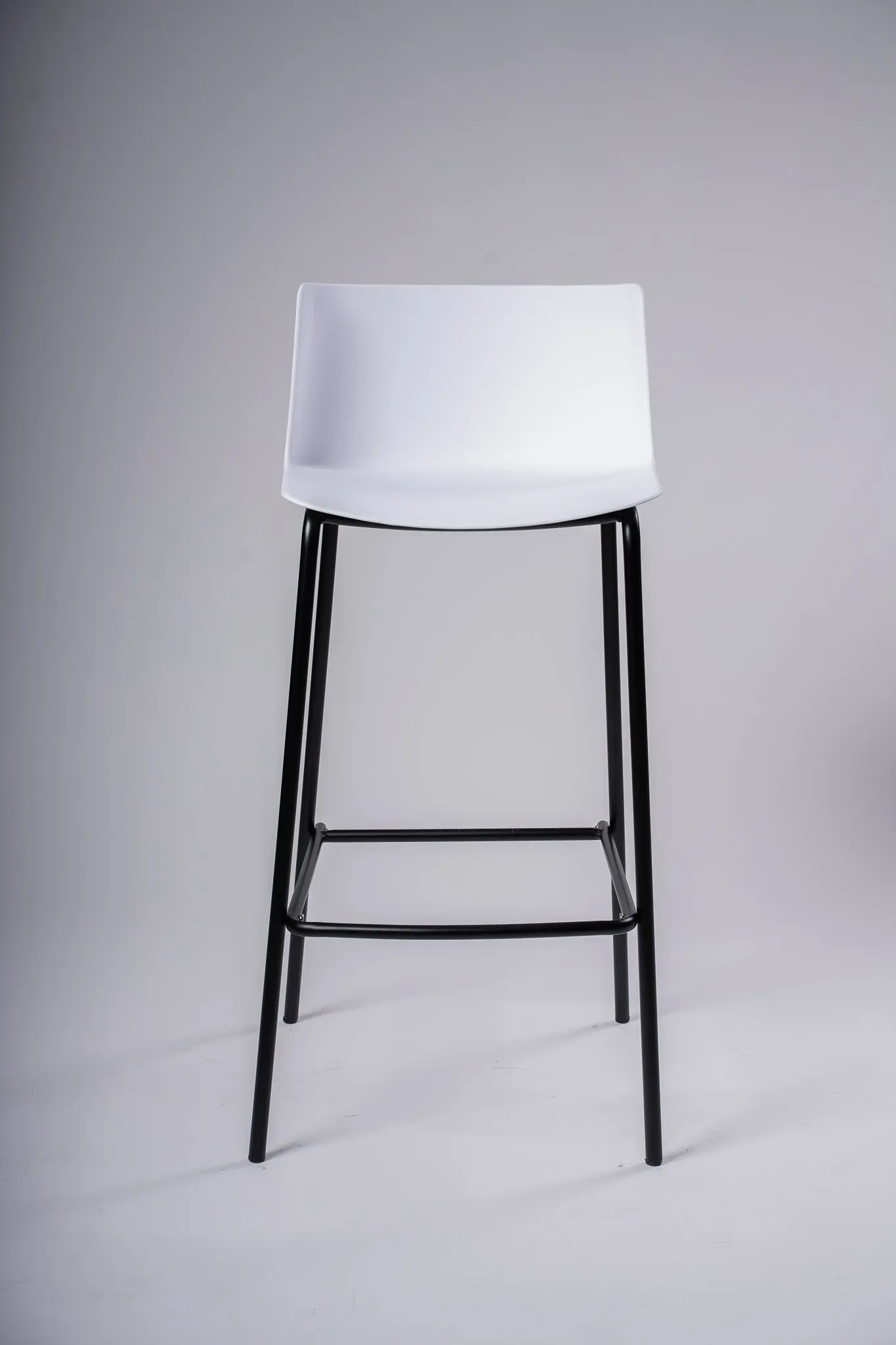 Emma Bar Stool Chair-White