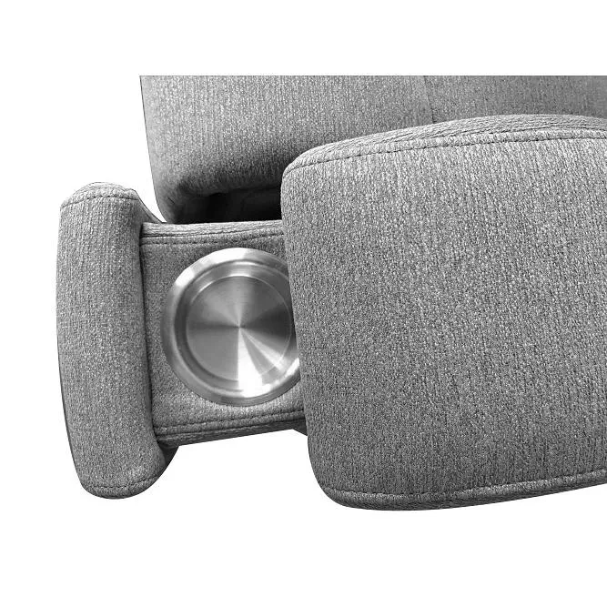 IFDC Causeuse inclinable motorisée en tissu IF 8030 - L