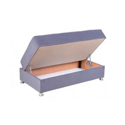 IFDC Pouf en tissu avec rangement IF-9471
