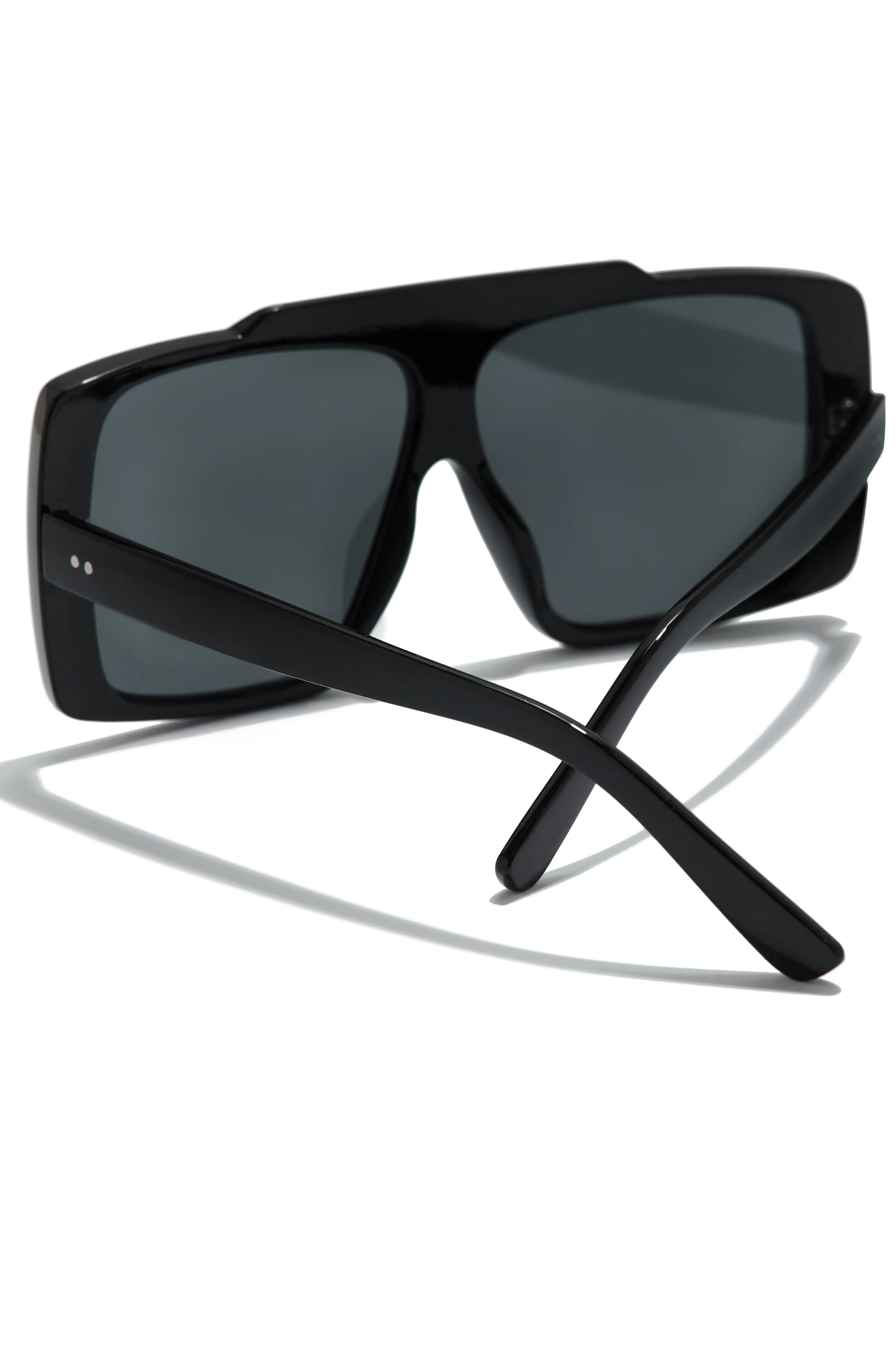 Jalina Oversized Sunglasses - Black
