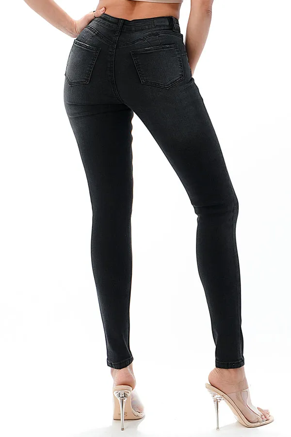 JEANS NINA ROSSI SKINNY HIGH RISE | CI: NRDJE02
