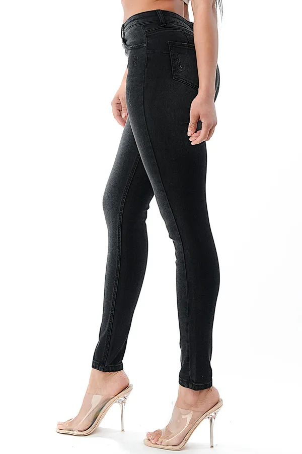 JEANS NINA ROSSI SKINNY HIGH RISE | CI: NRDJE02