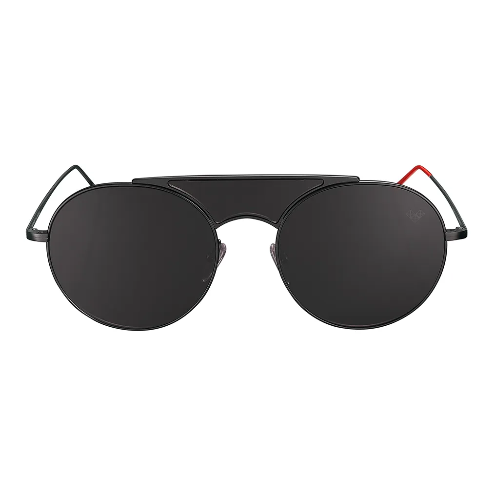 KALAI ARIADNA GUTIERREZ ARMAZON GRIS OSCURO LENTES NEGROS