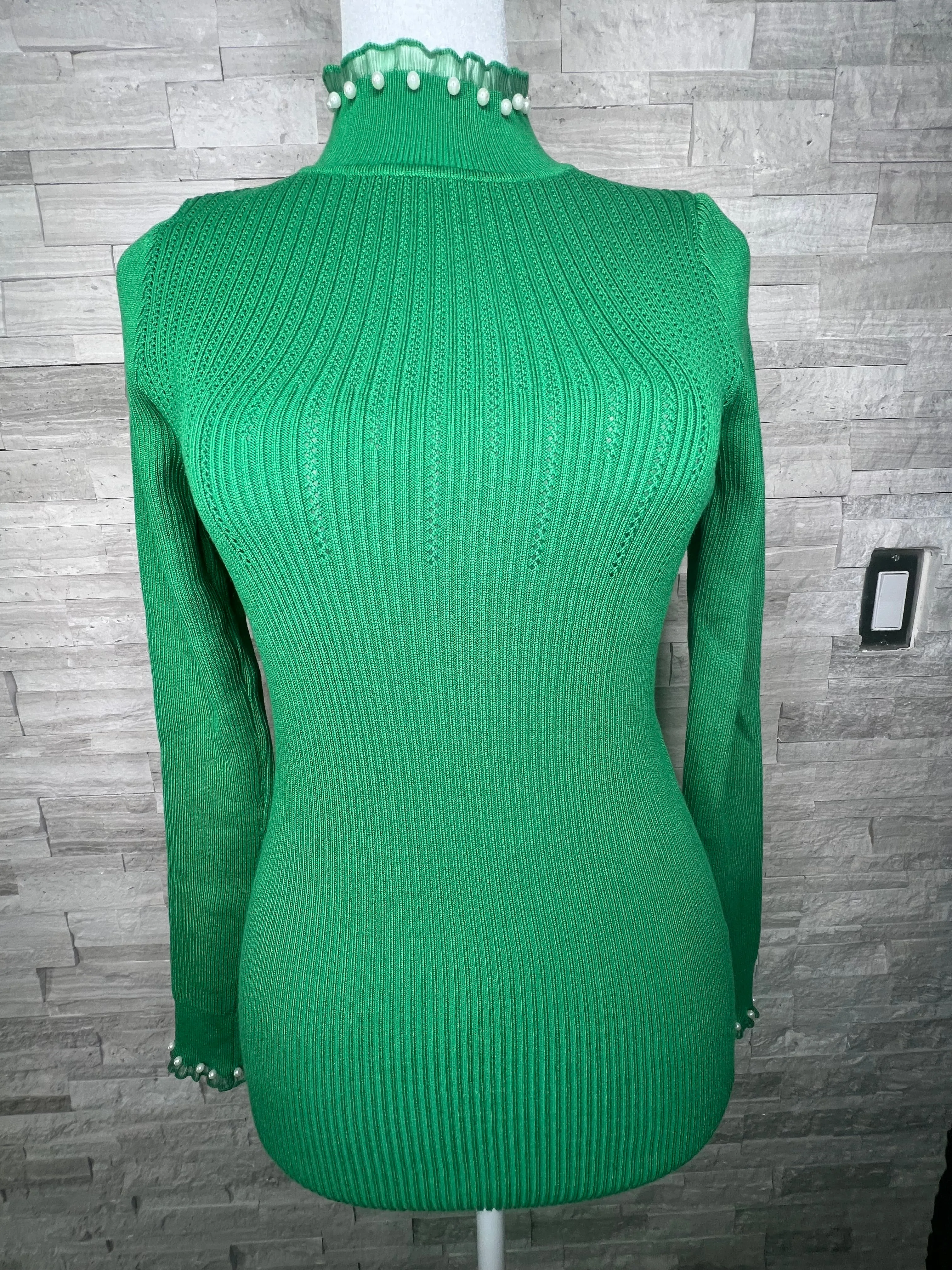 Knit Pearl Sweater