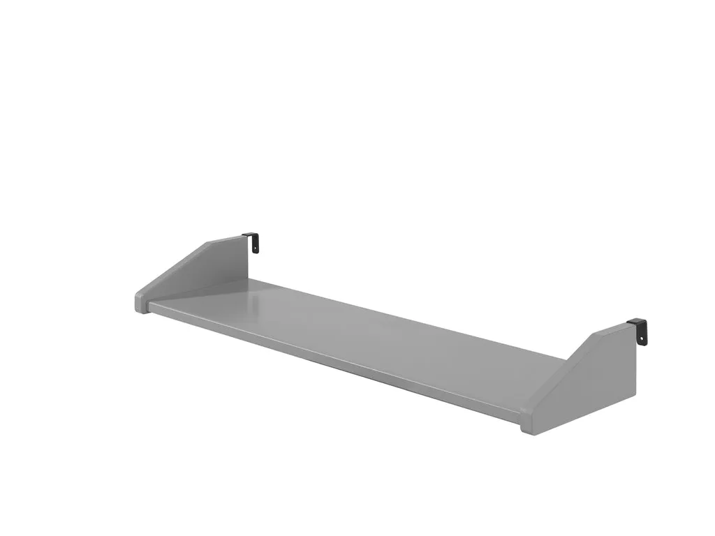 Lit Mi-Hauteur Avec Toboggan & 2 Tiroirs Gris 90 X 200 Cm