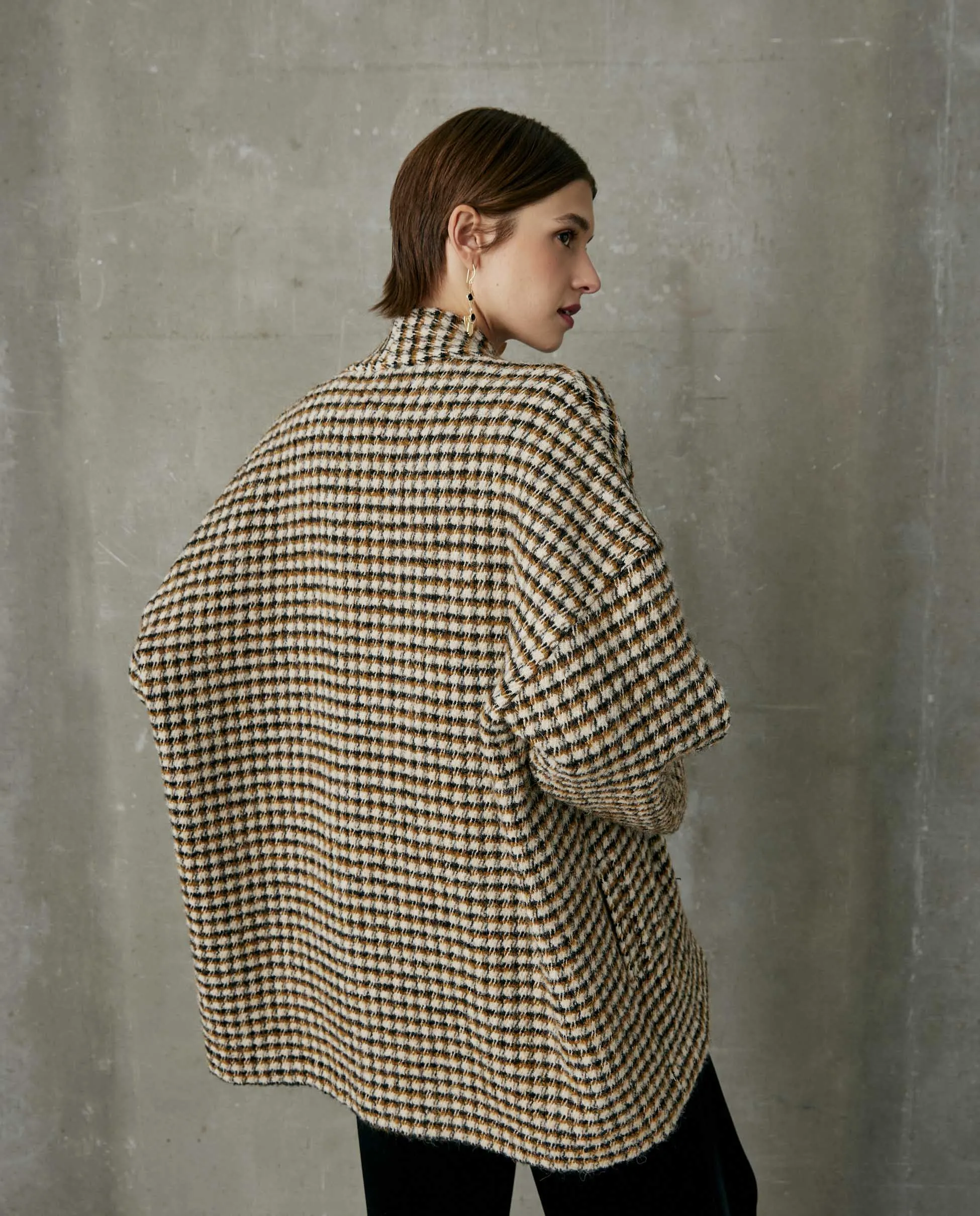 LORELEY | Chaquetón tejido italiano