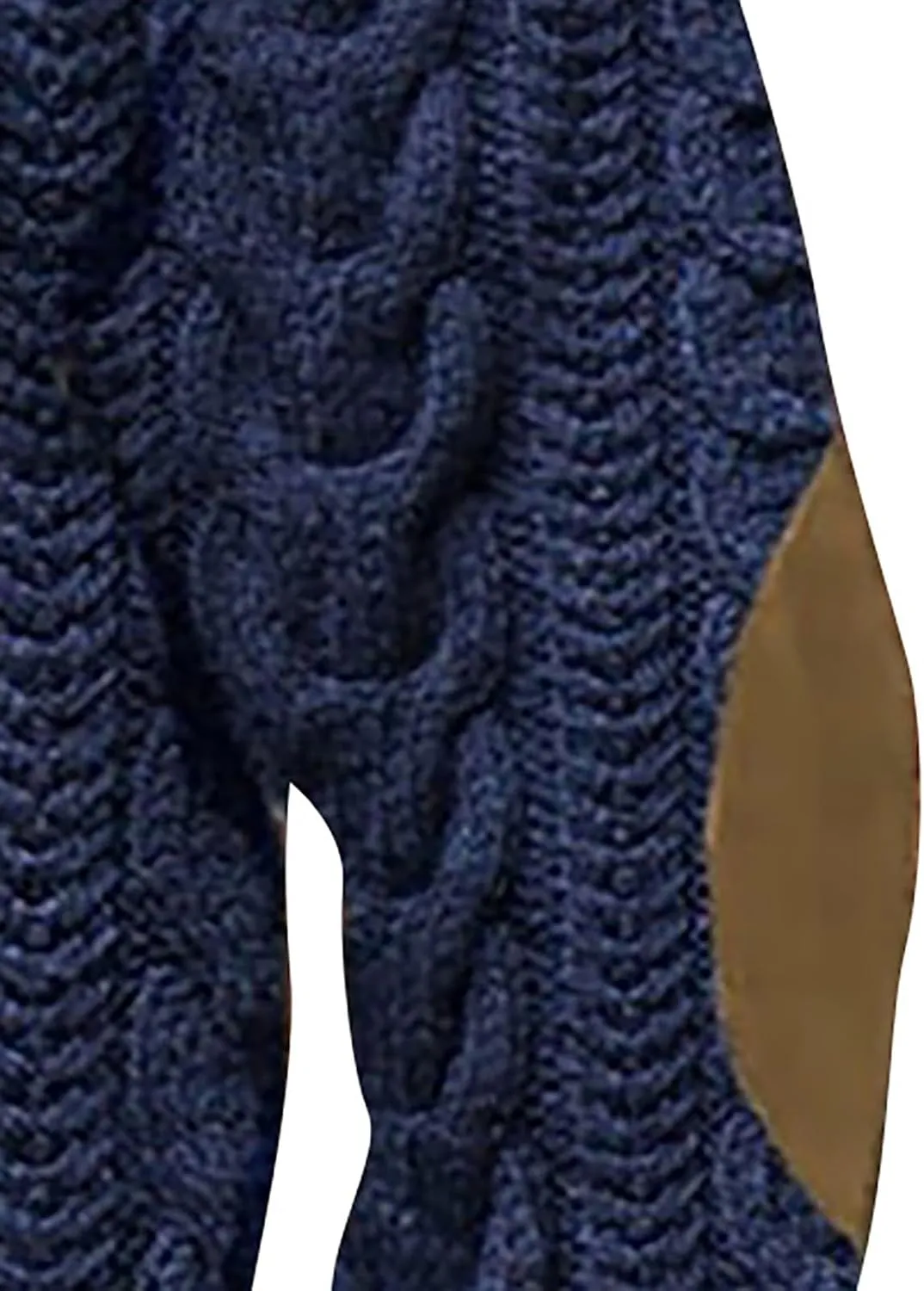 Men's Cable Knit Pullover Sweater Casual Long Sleeve Stand Collar Button Up Knitted Hen ley Pullover