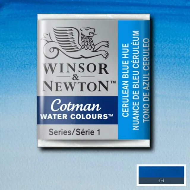 Pastilla acuarela cotman Winsor & newton 1/2 godet ud