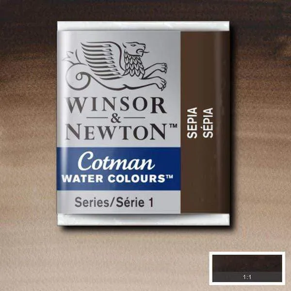 Pastilla acuarela cotman Winsor & newton 1/2 godet ud