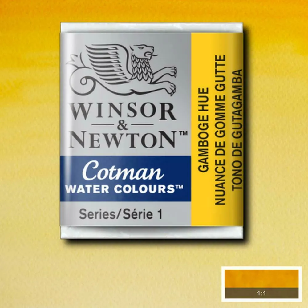 Pastilla acuarela cotman Winsor & newton 1/2 godet ud