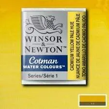 Pastilla acuarela cotman Winsor & newton 1/2 godet ud