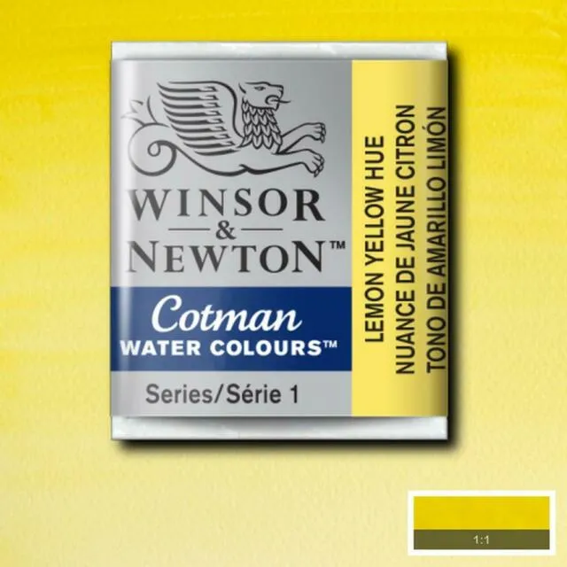Pastilla acuarela cotman Winsor & newton 1/2 godet ud
