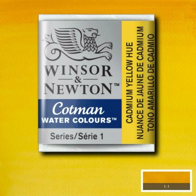 Pastilla acuarela cotman Winsor & newton 1/2 godet ud