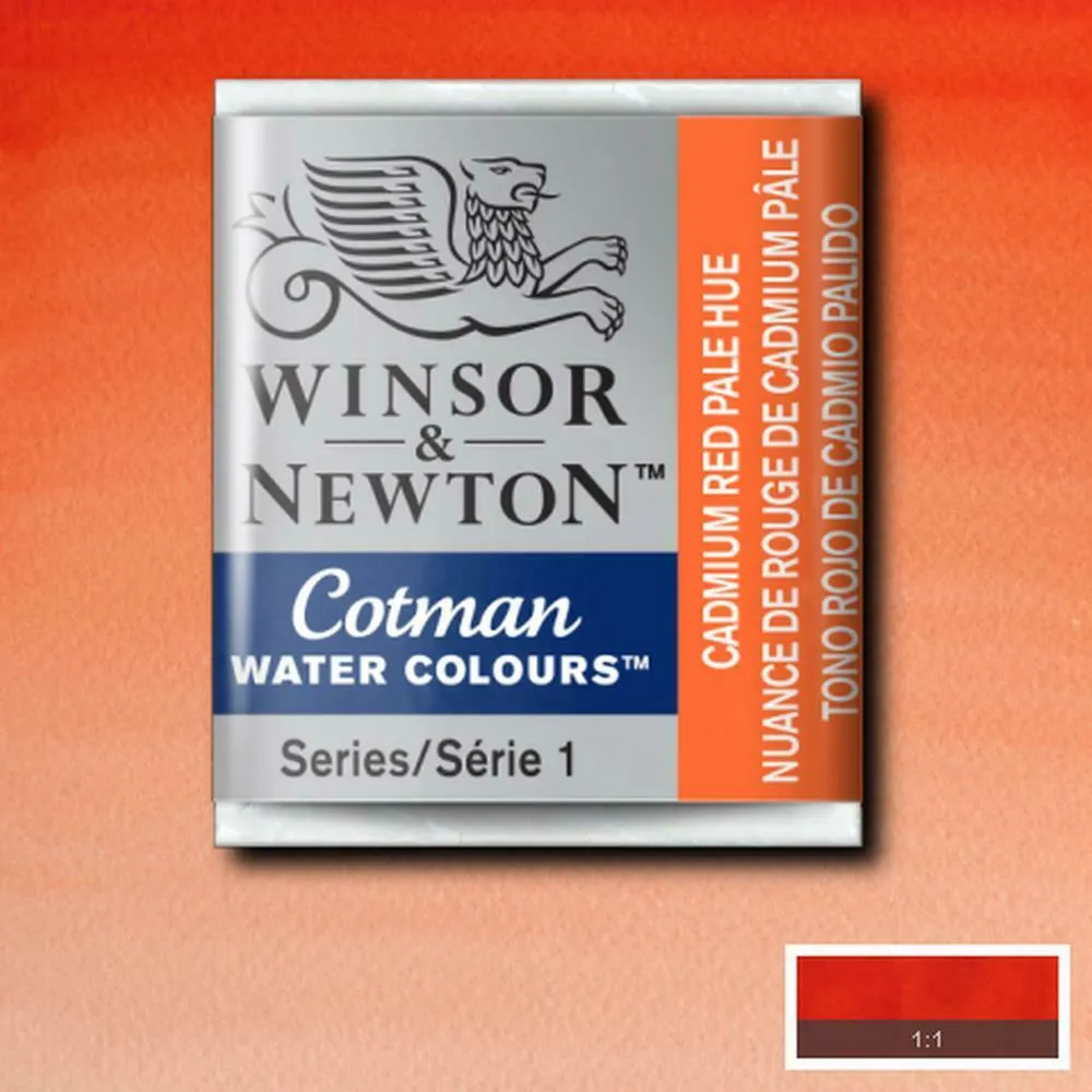 Pastilla acuarela cotman Winsor & newton 1/2 godet ud