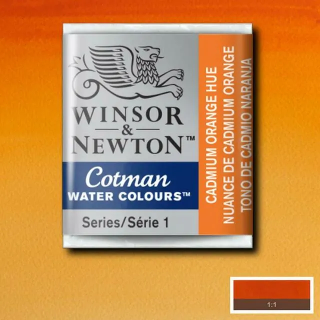 Pastilla acuarela cotman Winsor & newton 1/2 godet ud