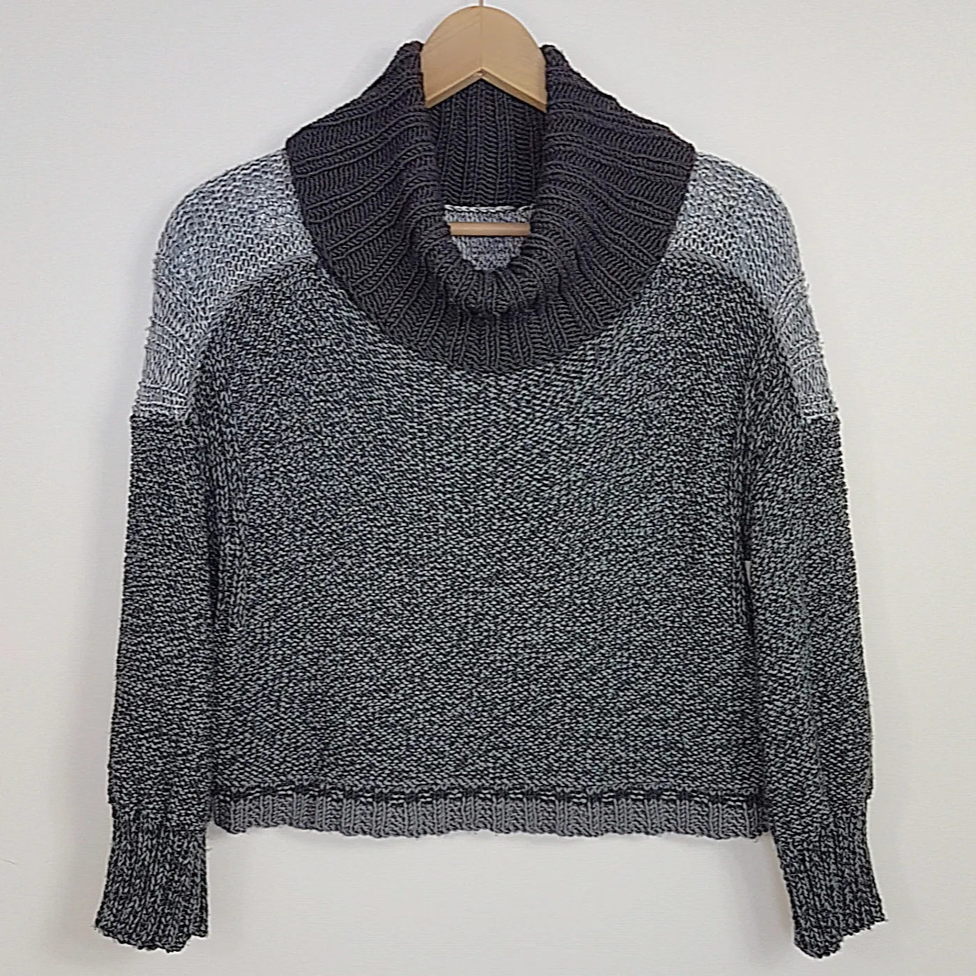 Patch Drop Sleeve Sweater