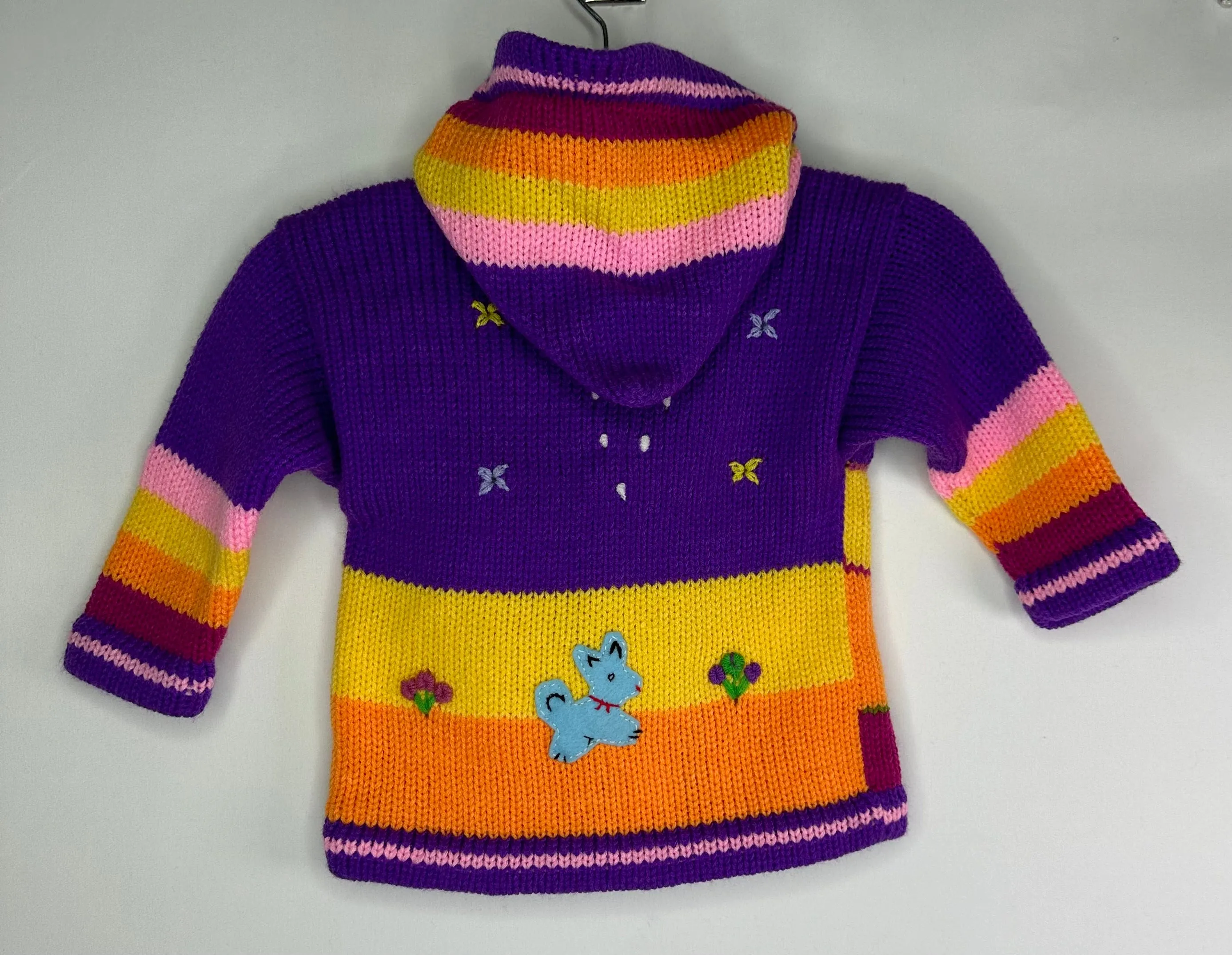 Peruvian Wool Sweater size 0-18m