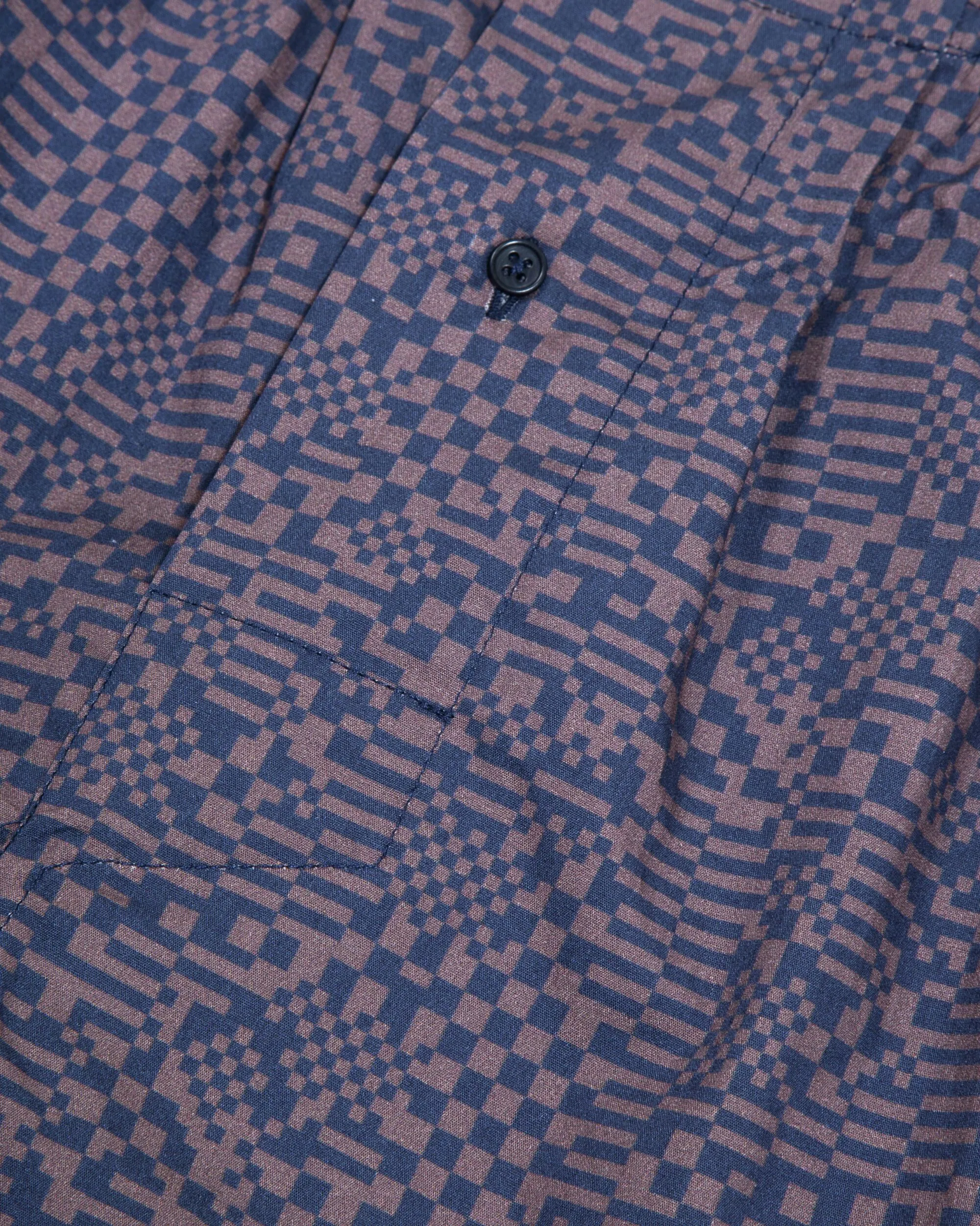 Pixel Boxer Navy