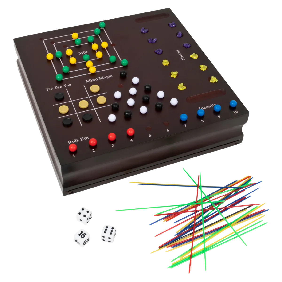 Set de 10 Juegos de Mesa