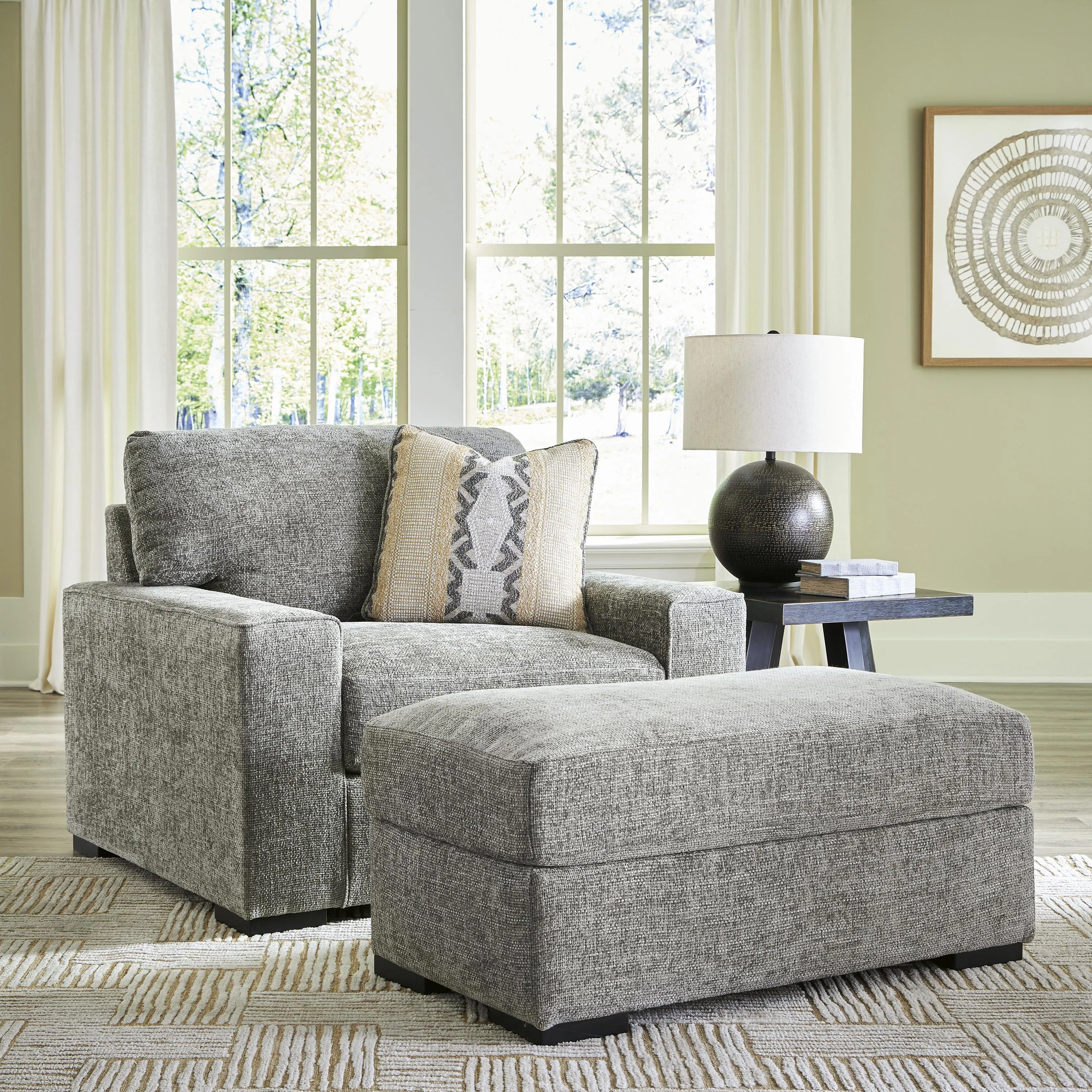 Signature Design by Ashley Dunmor Stationary Fabric Chair 2490423
