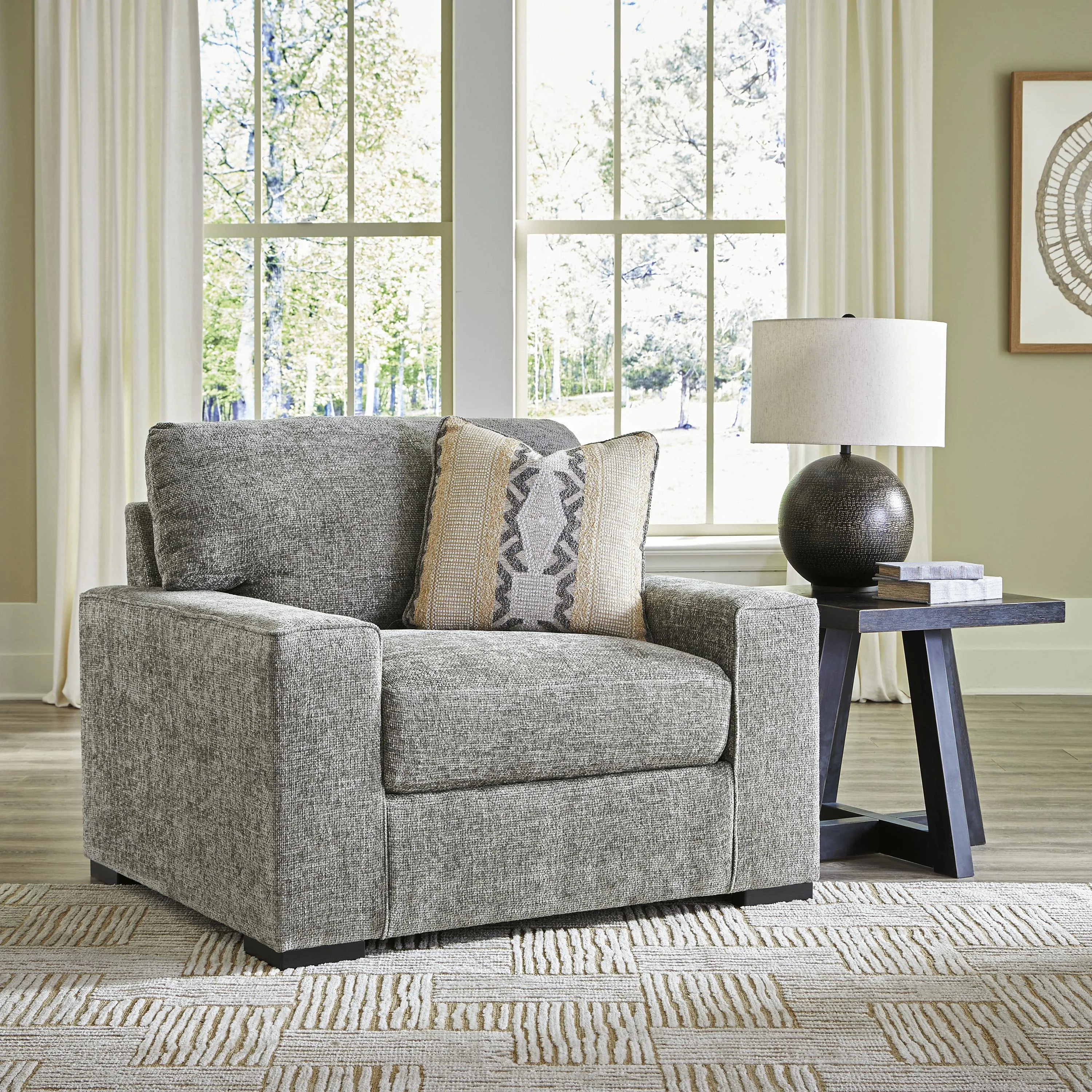 Signature Design by Ashley Dunmor Stationary Fabric Chair 2490423