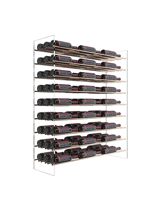 Supports de 47 pouces pour 81 bouteilles, Série Wine Tower - Vintage View