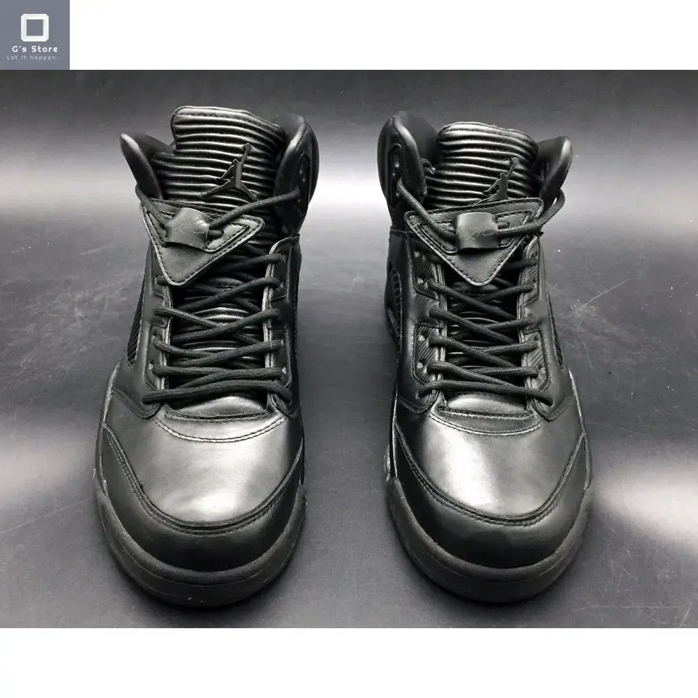 Tenis Jordan 5 Premium triple negro