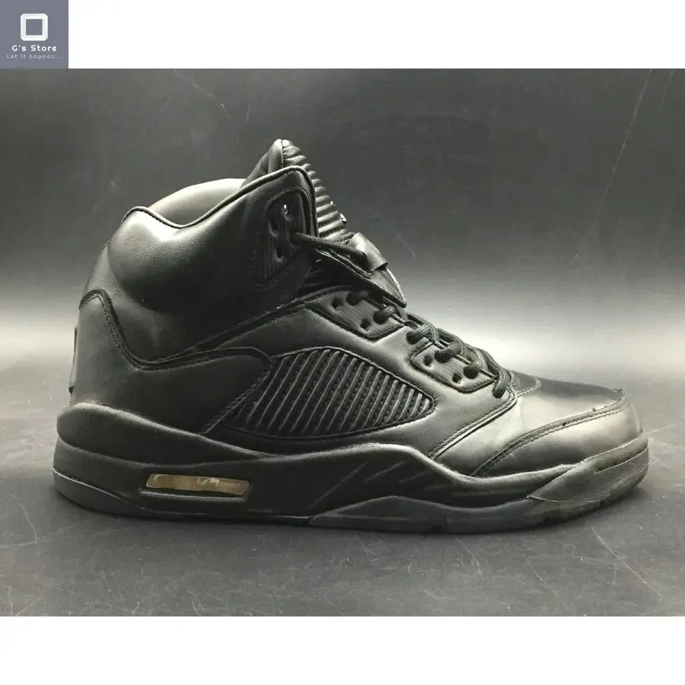 Tenis Jordan 5 Premium triple negro