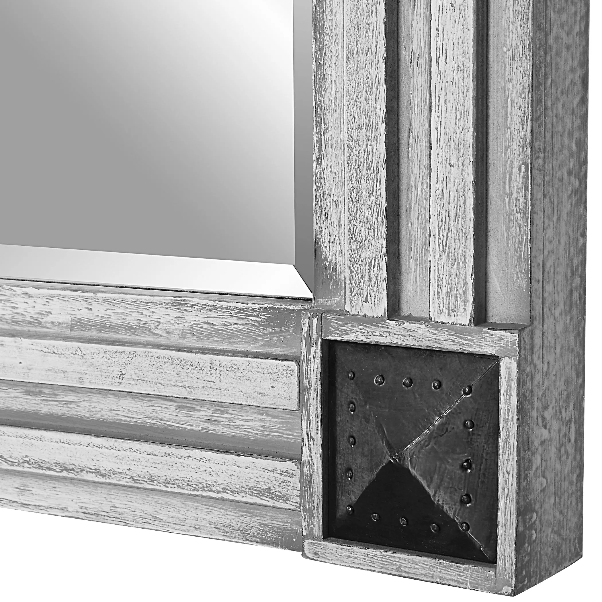 Uttermost Manor Distressed Oversized Mirror
