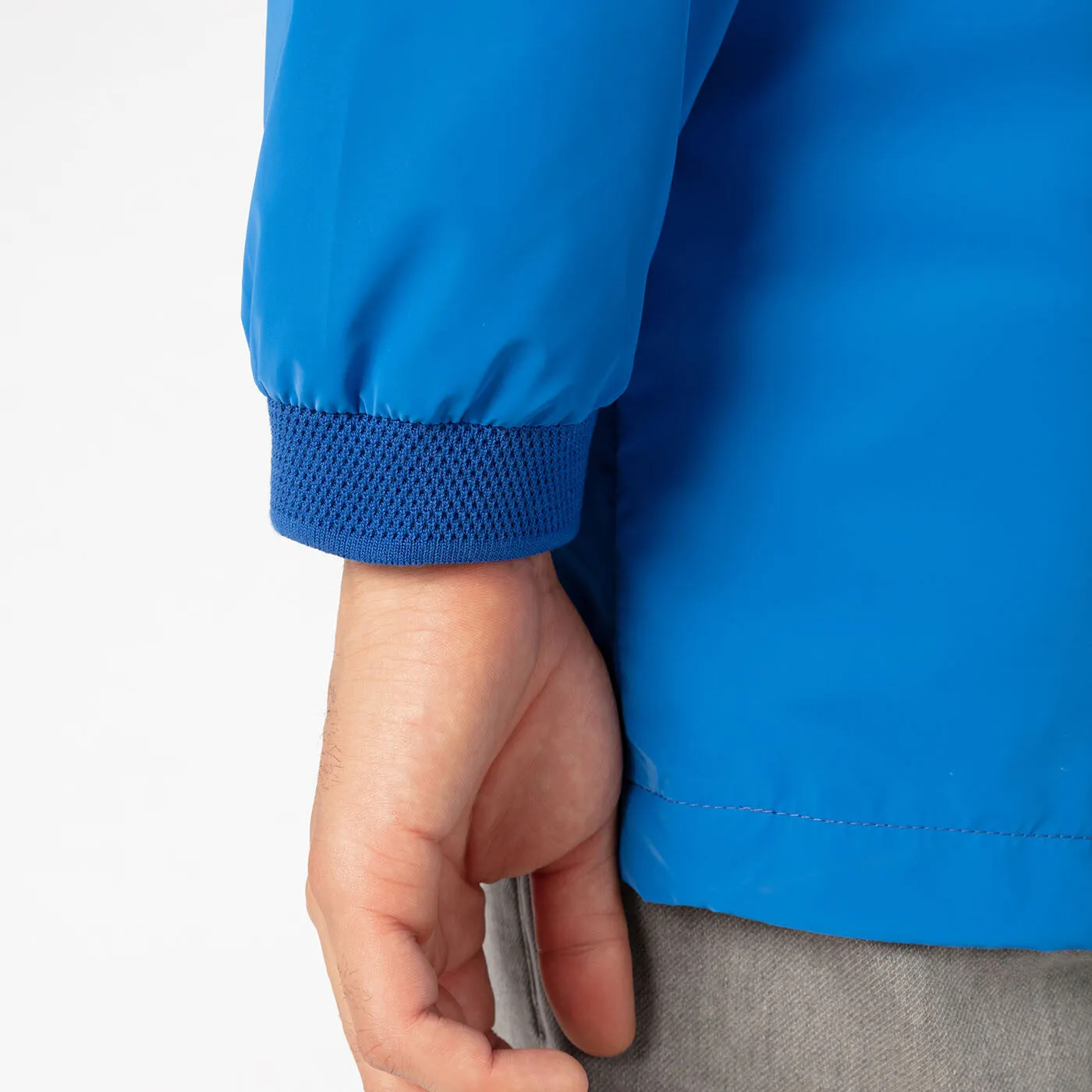 Veste longue coupe-vent bleu royal PLAY