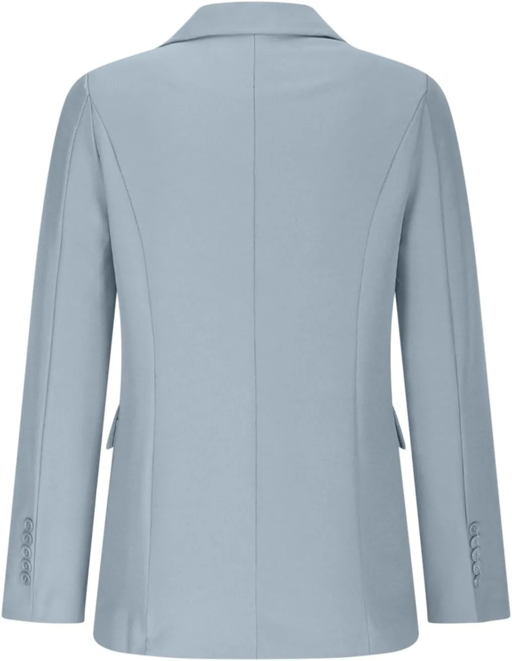Women Business Casual Blazer with Lined,Professional Work Suit Jacket with Pockets??Long Sleeve Button Open Front