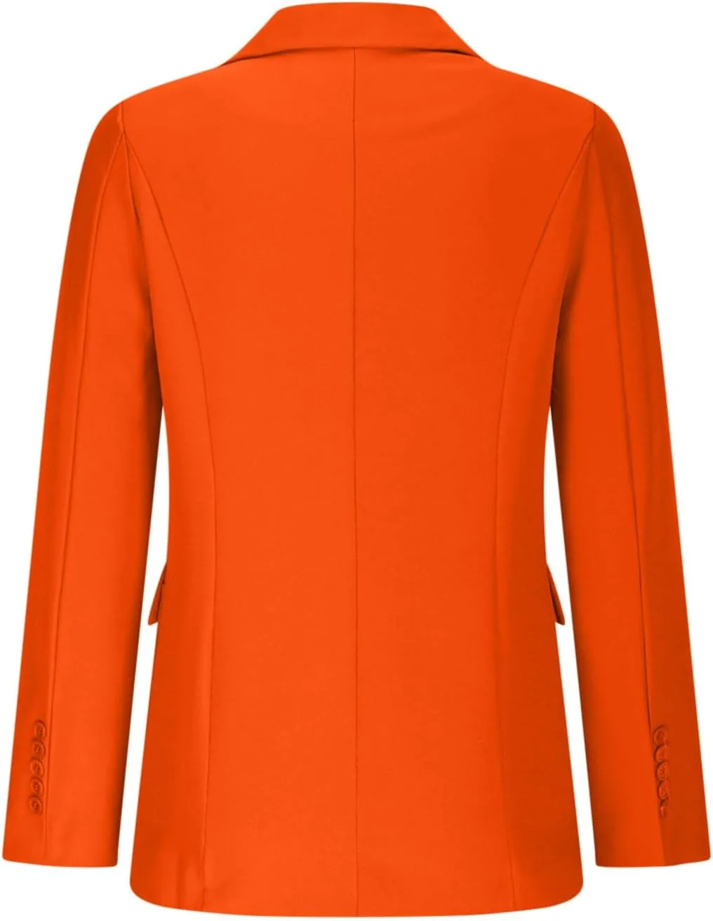 Women Business Casual Blazer with Lined,Professional Work Suit Jacket with Pockets??Long Sleeve Button Open Front